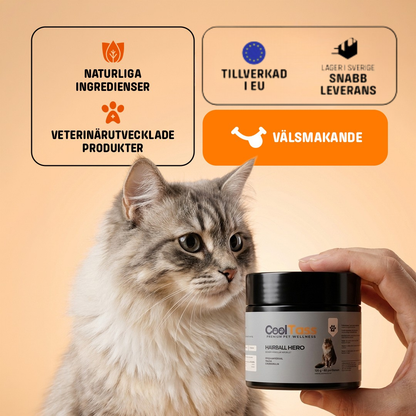 Hairball Hero Supplement for Cats